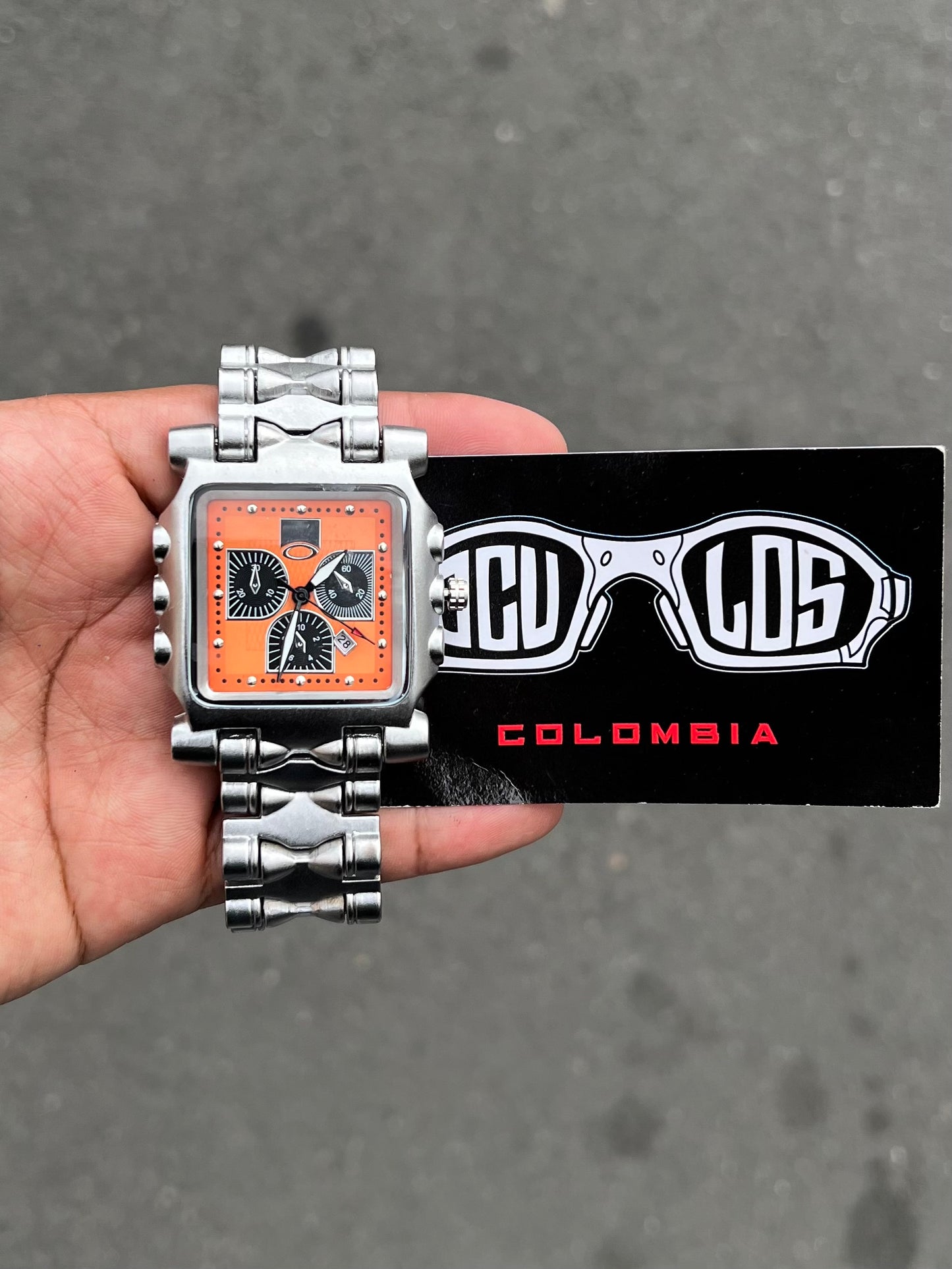 MINUTE MACHINE PLATA NARANJA