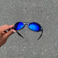 EYE JACKET NEON BLUE