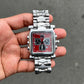 MINUTE MACHINE PLATA ROJO