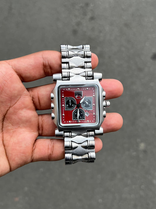 MINUTE MACHINE PLATA ROJO
