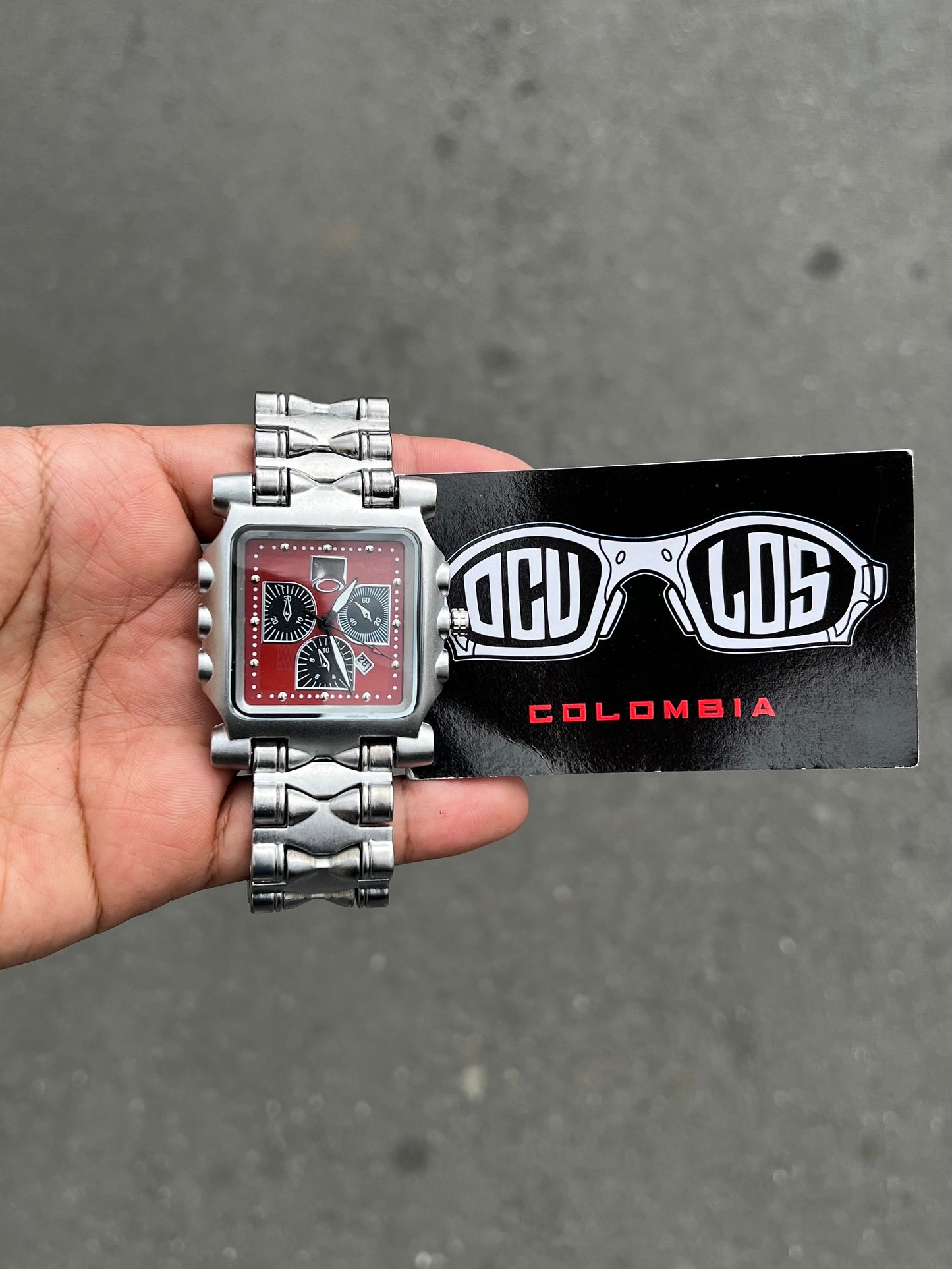 MINUTE MACHINE PLATA ROJO
