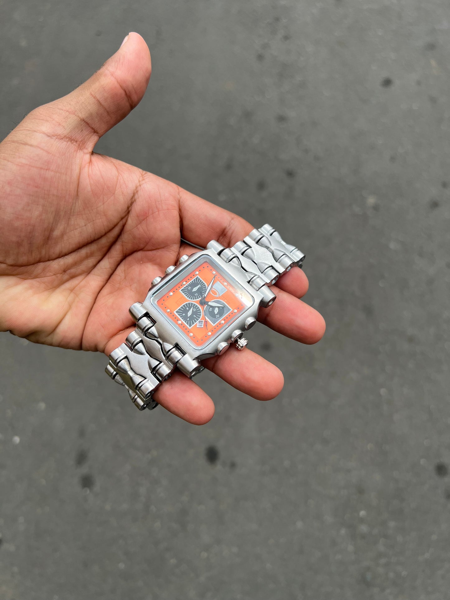 MINUTE MACHINE PLATA NARANJA