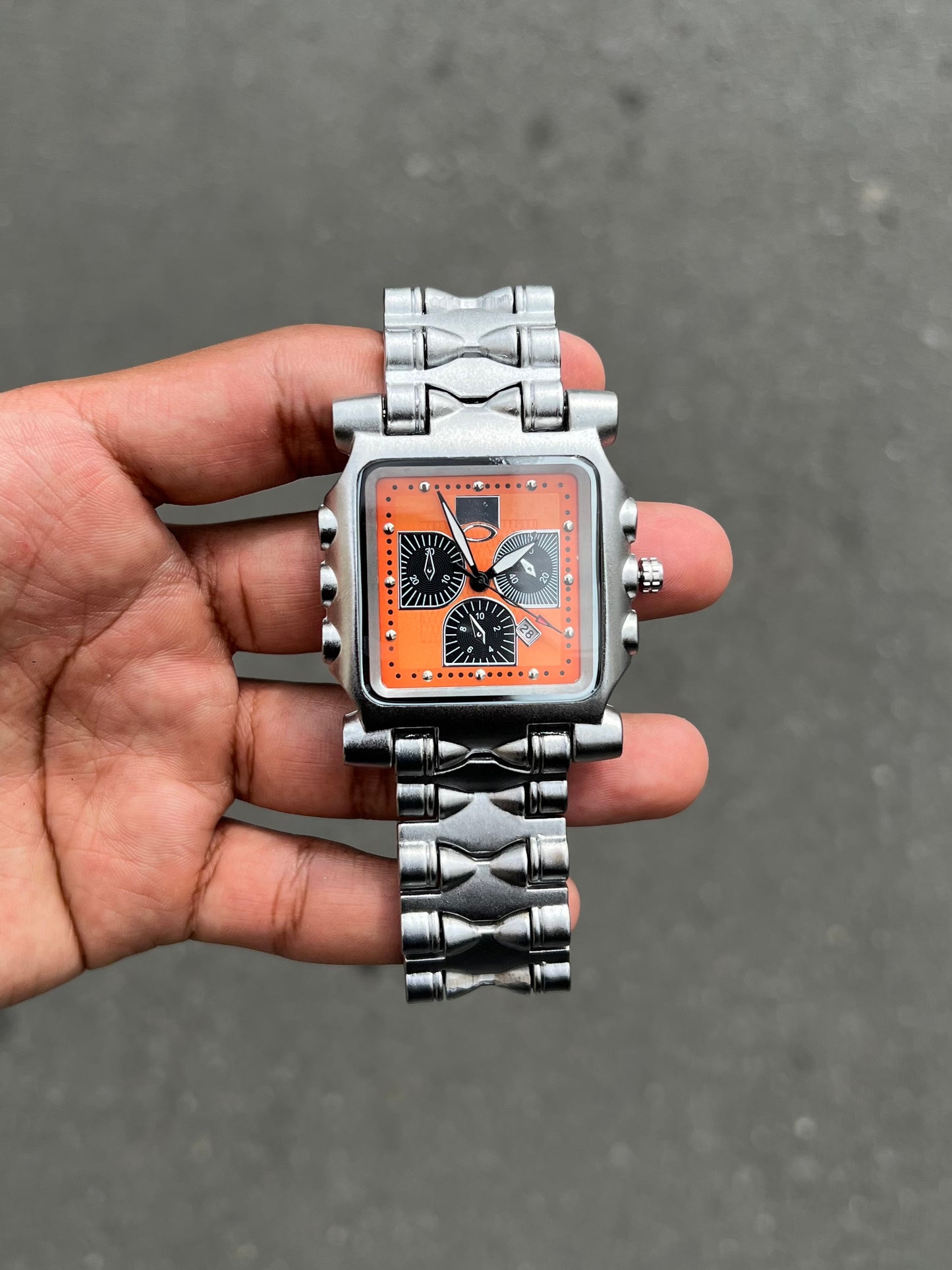 MINUTE MACHINE PLATA NARANJA